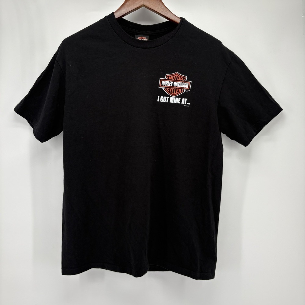 Harley Davidson Motorcycles  I Got Mine... Tshirt Size L - Picture 2 of 12